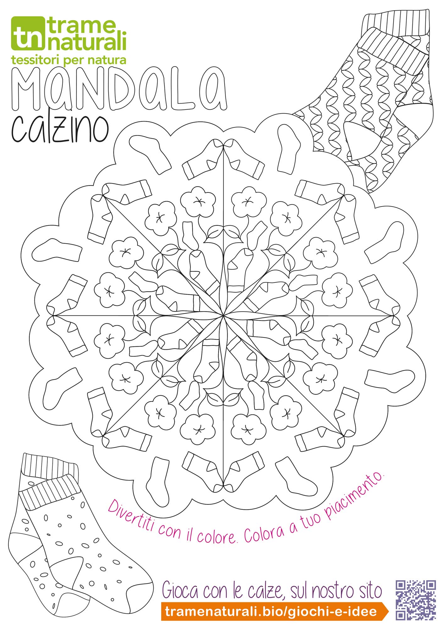 Mandala Calzino